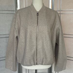 NWOT Beige Jacket sz M